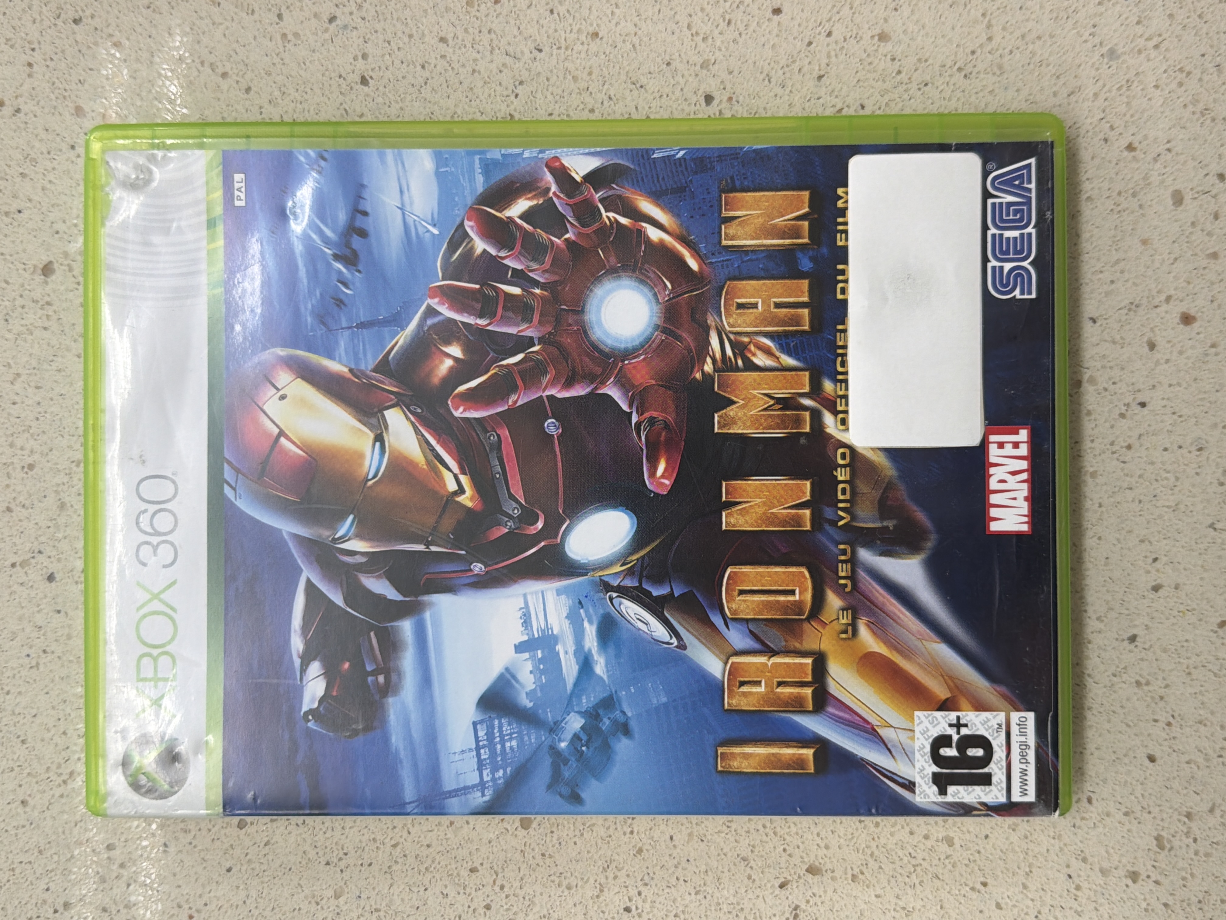 Iron Man Xbox 360 jeu vidéo Sega Marvel