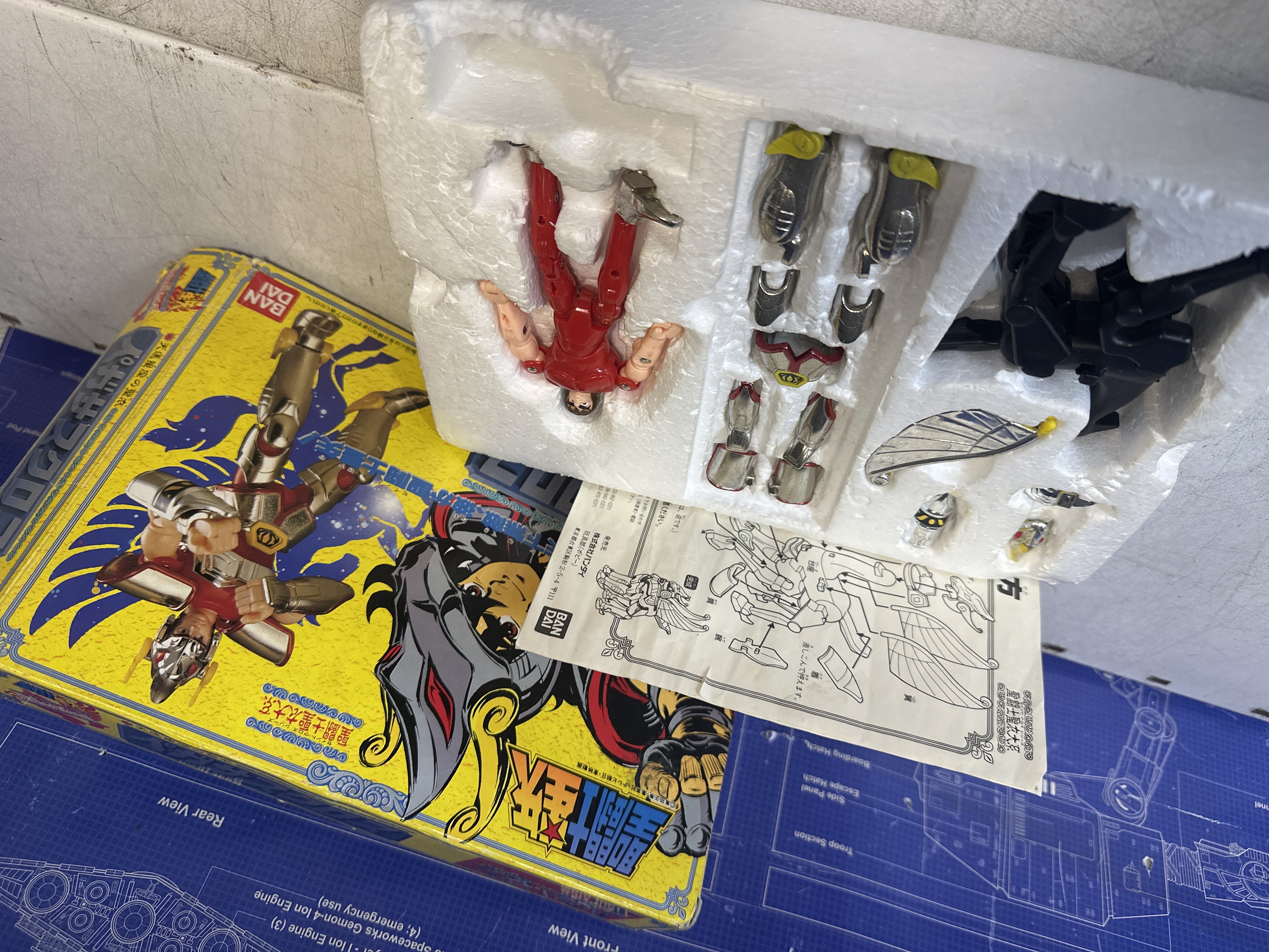 Figurine Pégase V1 Les Chevaliers du Zodiaque Bandai 1987