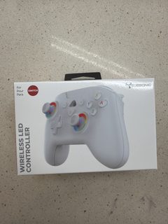 Manette sans fil Subsonic LED blanche pour Nintendo Switch