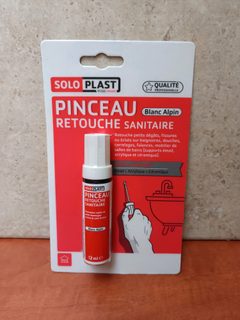 Solo Plast Pinceau retouche sanitaire Blanc Alpin 12 ml