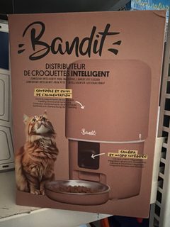 Distributeur de croquettes intelligent Bandit Mocha