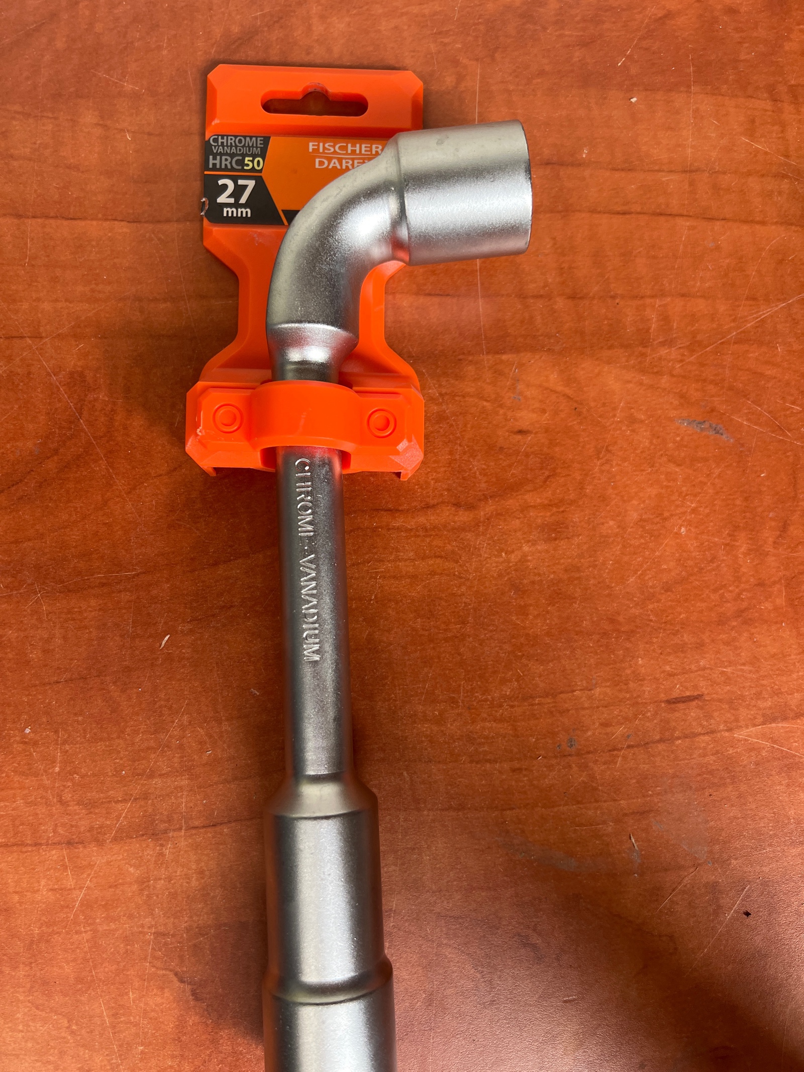 Fischer Darex clé à pipe 27 mm (Chrome HRC 50)