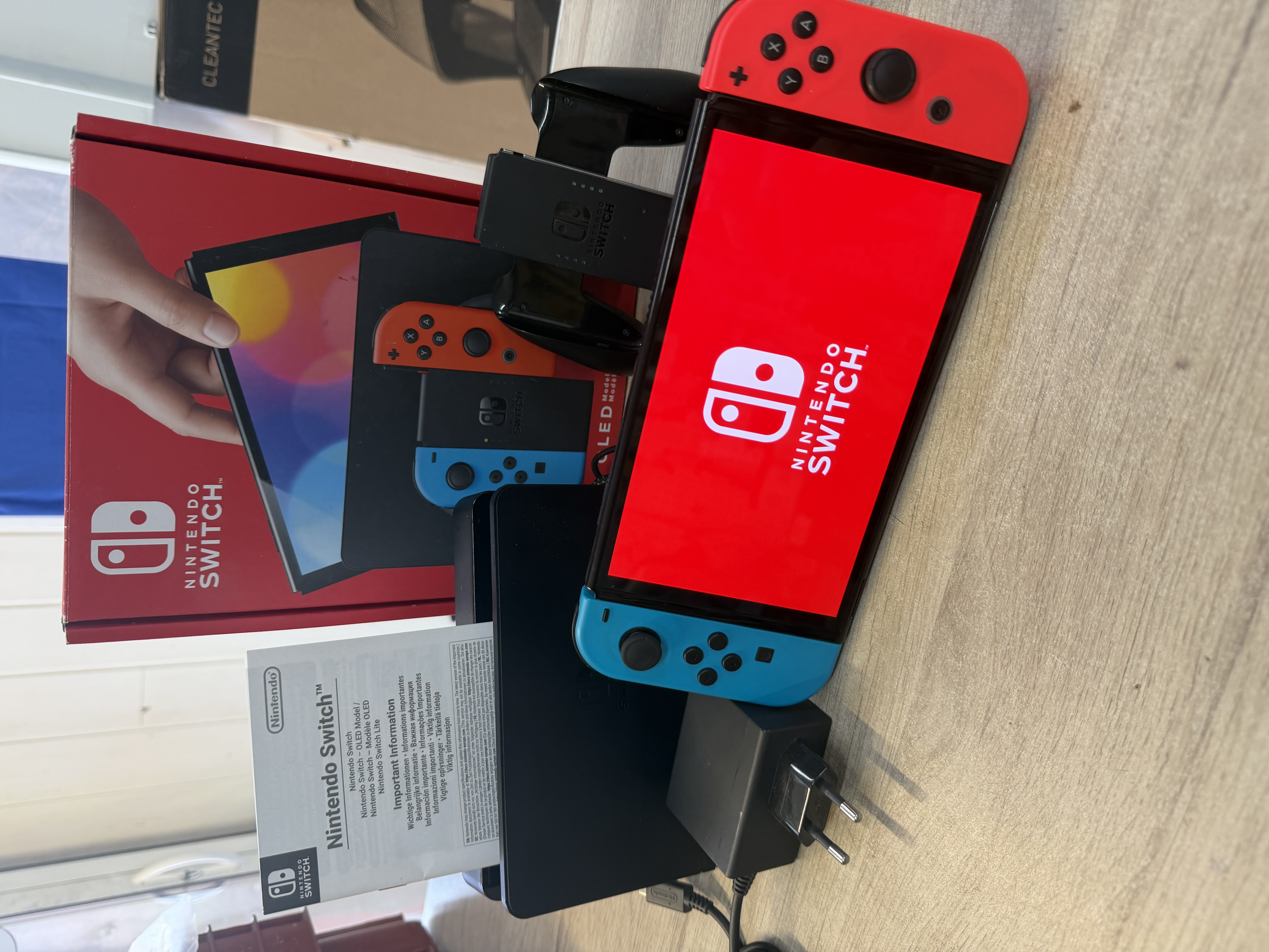 Nintendo Switch OLED Neon Blue/Neon Red