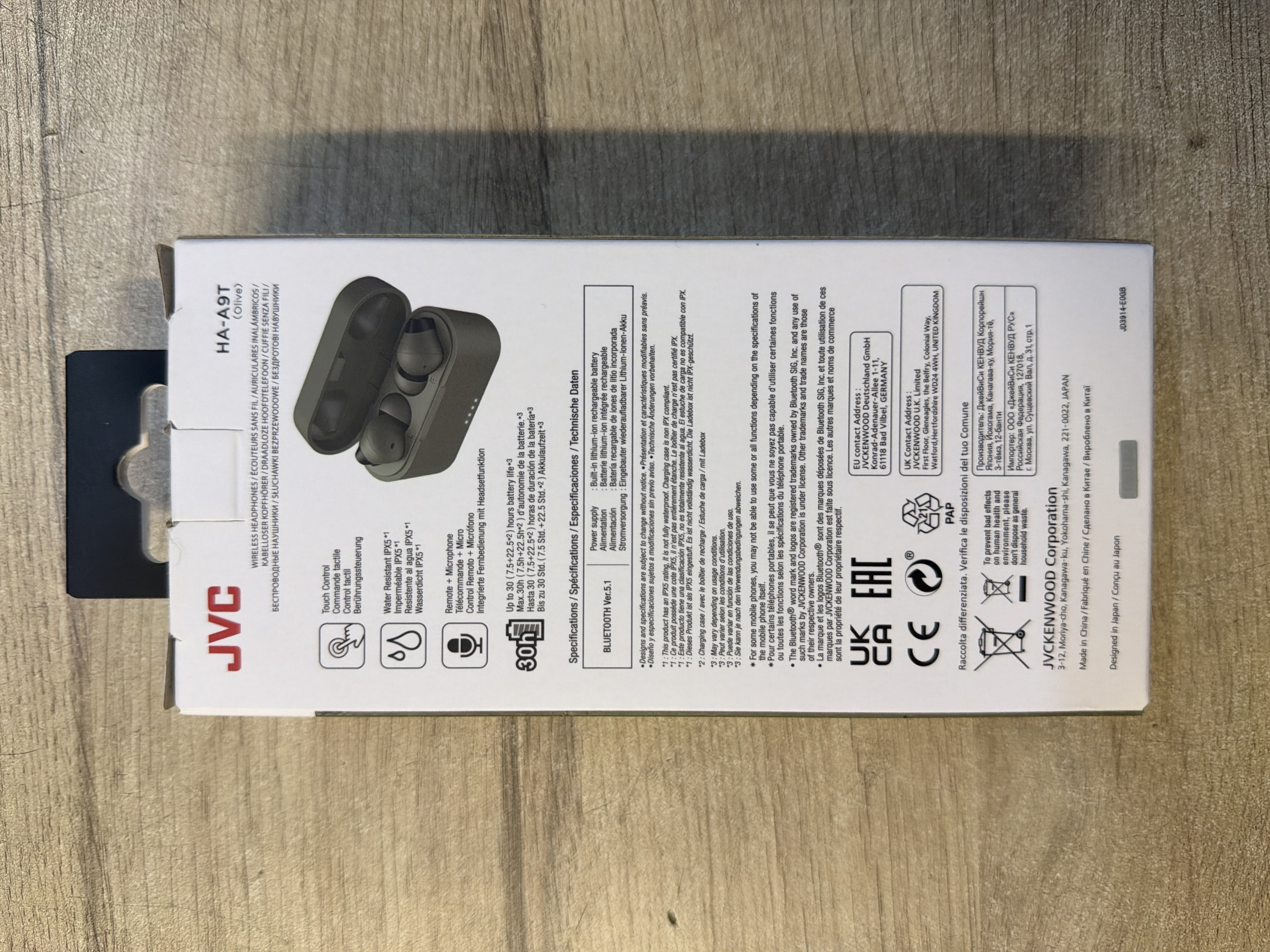 JVC HA-A9T écouteurs true wireless — photo 2