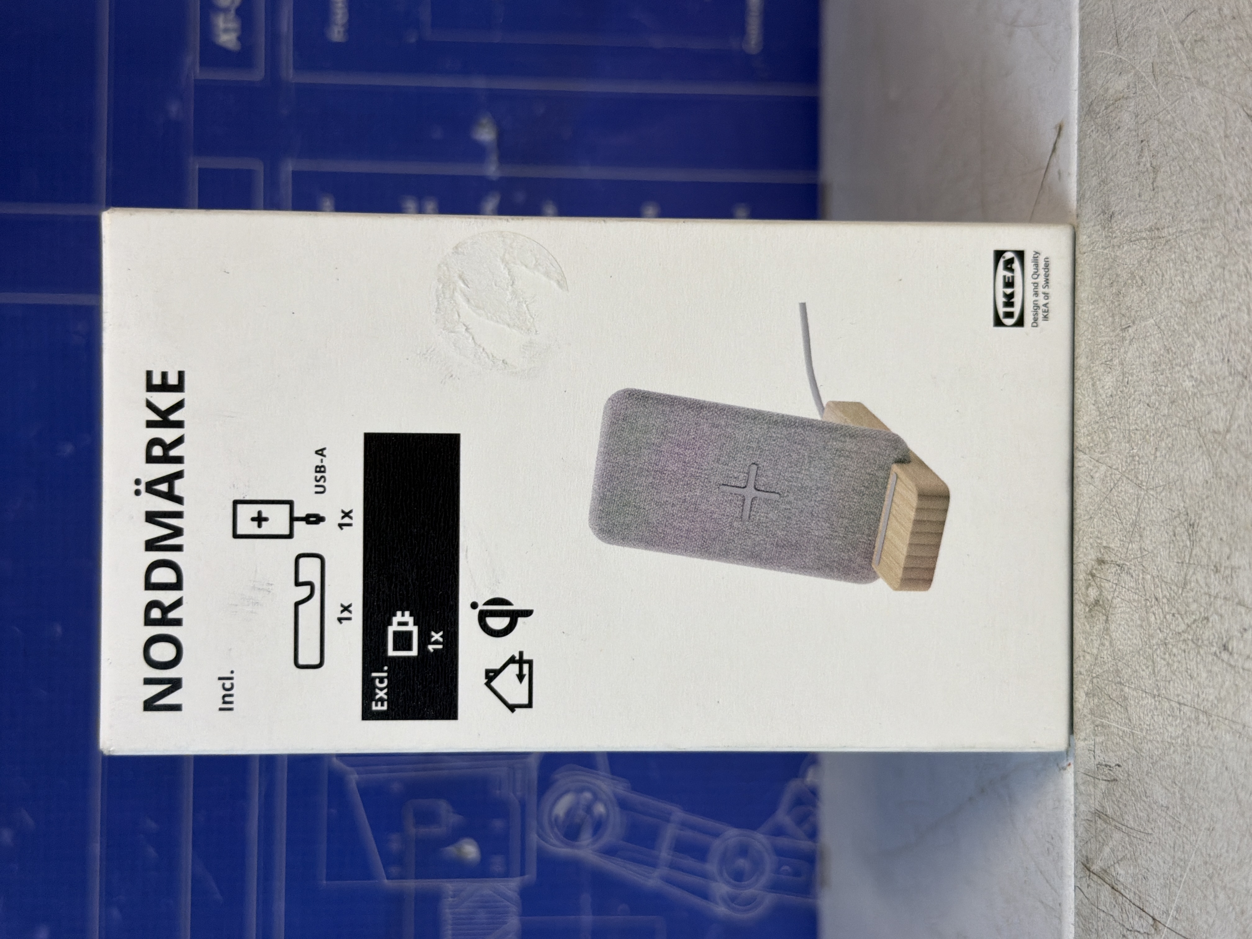 Chargeur à induction IKEA NORDMÄRKE Qi