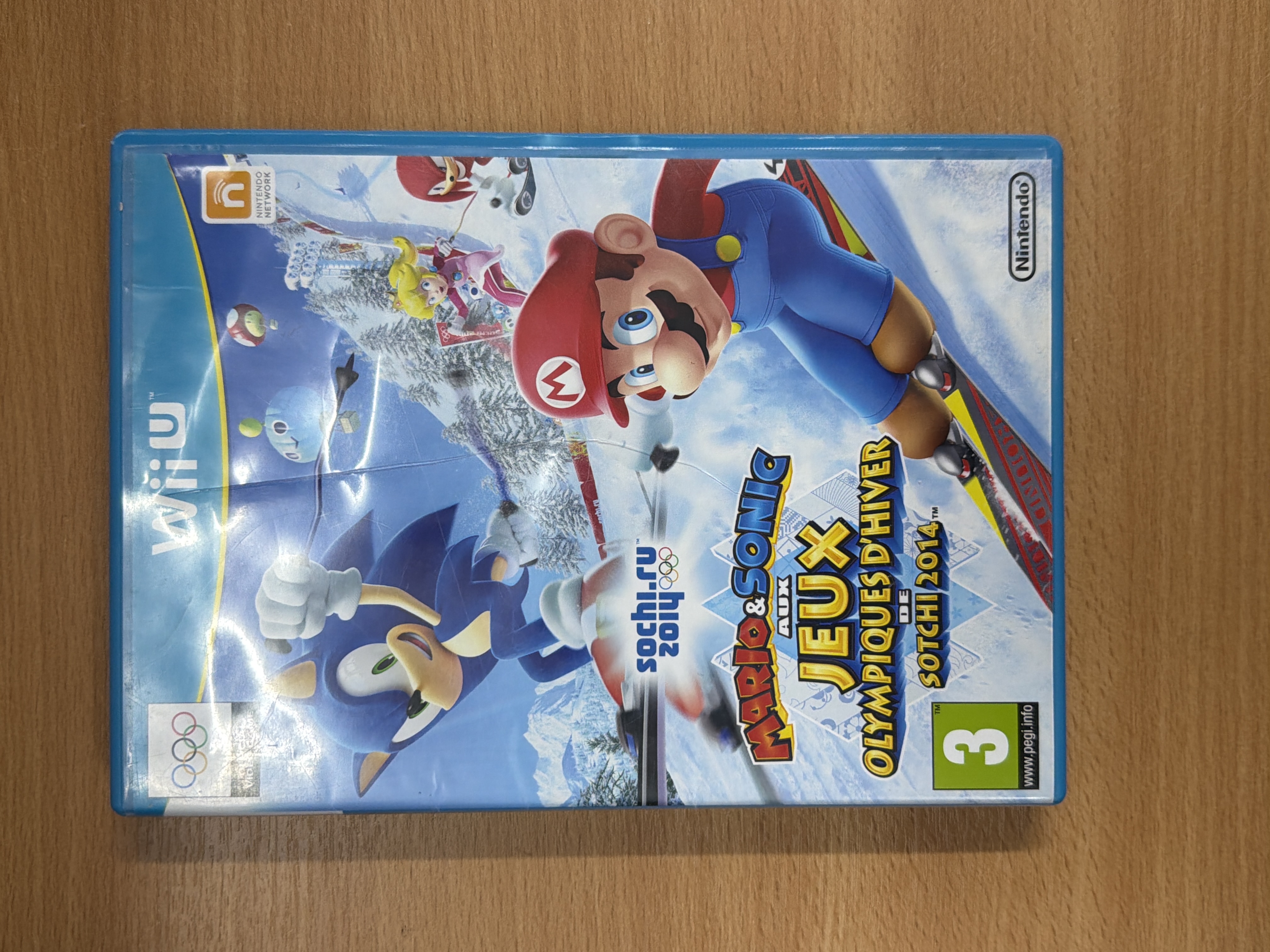 Mario & Sonic aux Jeux Olympiques d'hiver de Sotchi 2014 Wii U