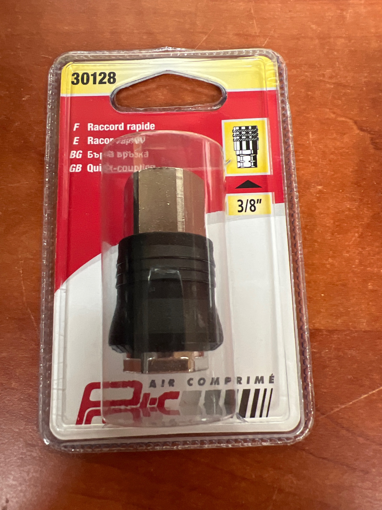 Raccord rapide air comprimé 3/8 - 30128
