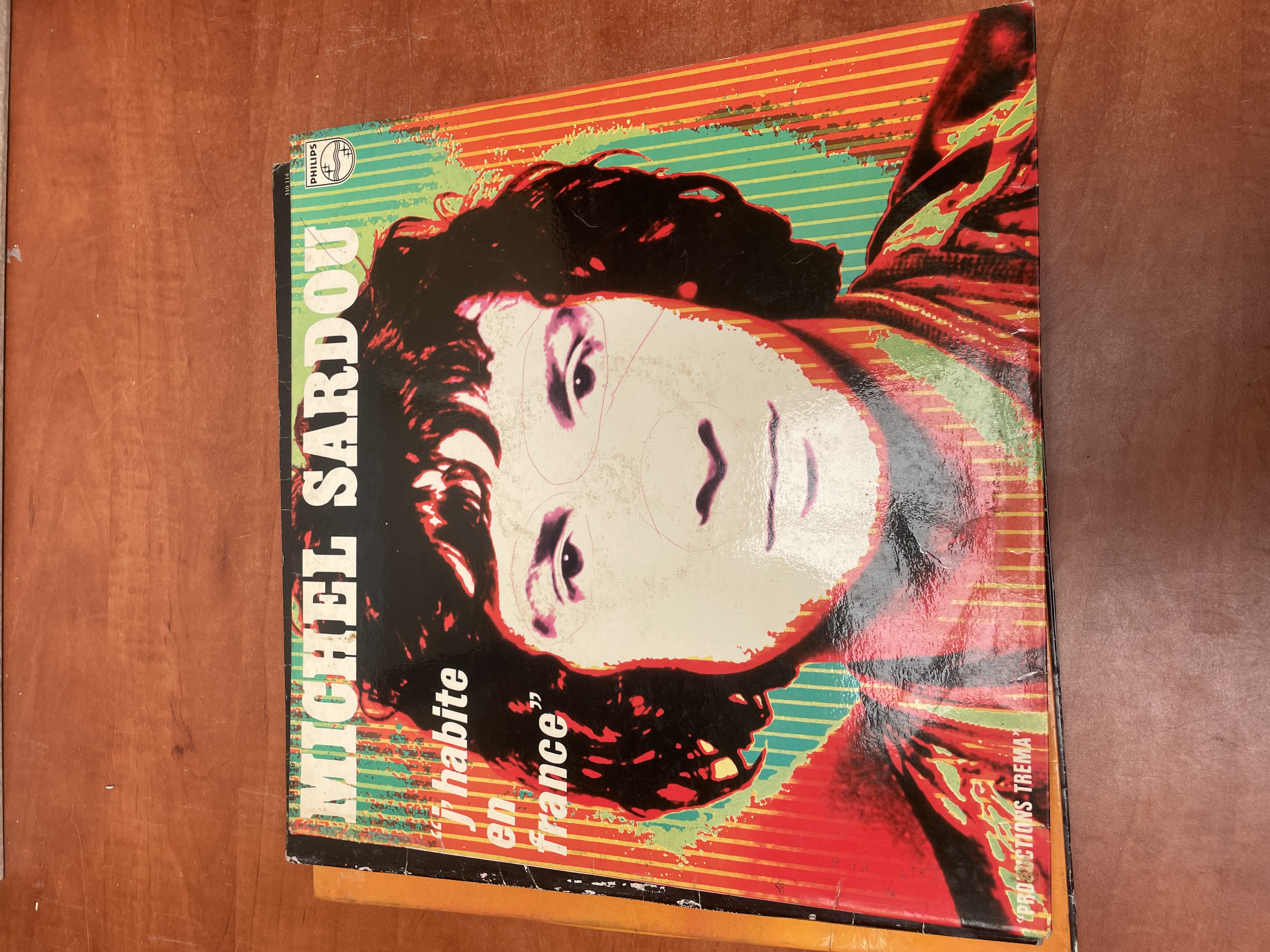 Michel Sardou J'habite en France vinyle