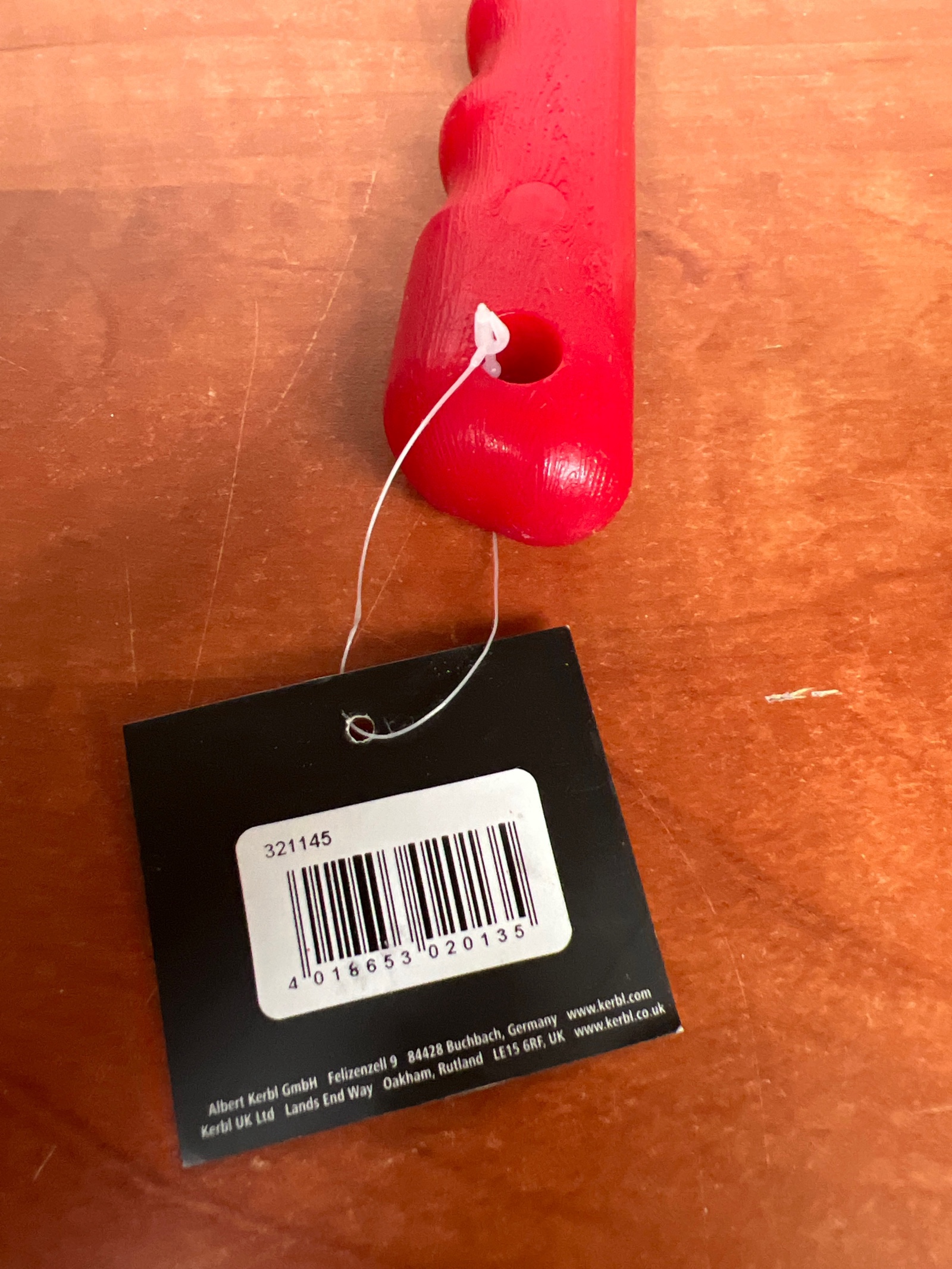 Covalliero cure-pieds avec brosse - rouge — photo 2