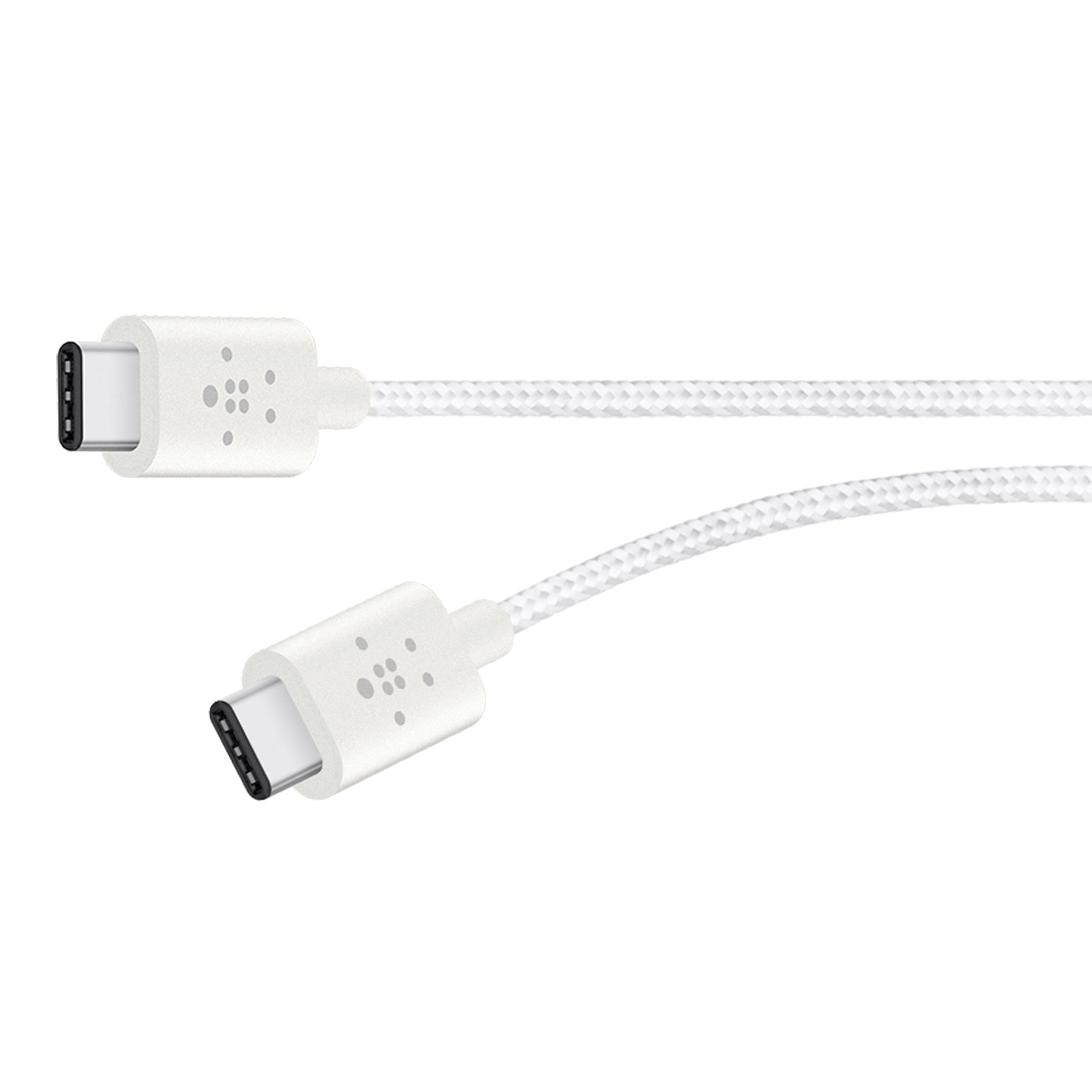 Belkin MIXIT Metallic - Câble USB-C vers USB-C 1.83 m - blanc