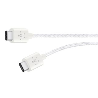 Belkin MIXIT Metallic - Câble USB-C vers USB-C 1.83 m - blanc