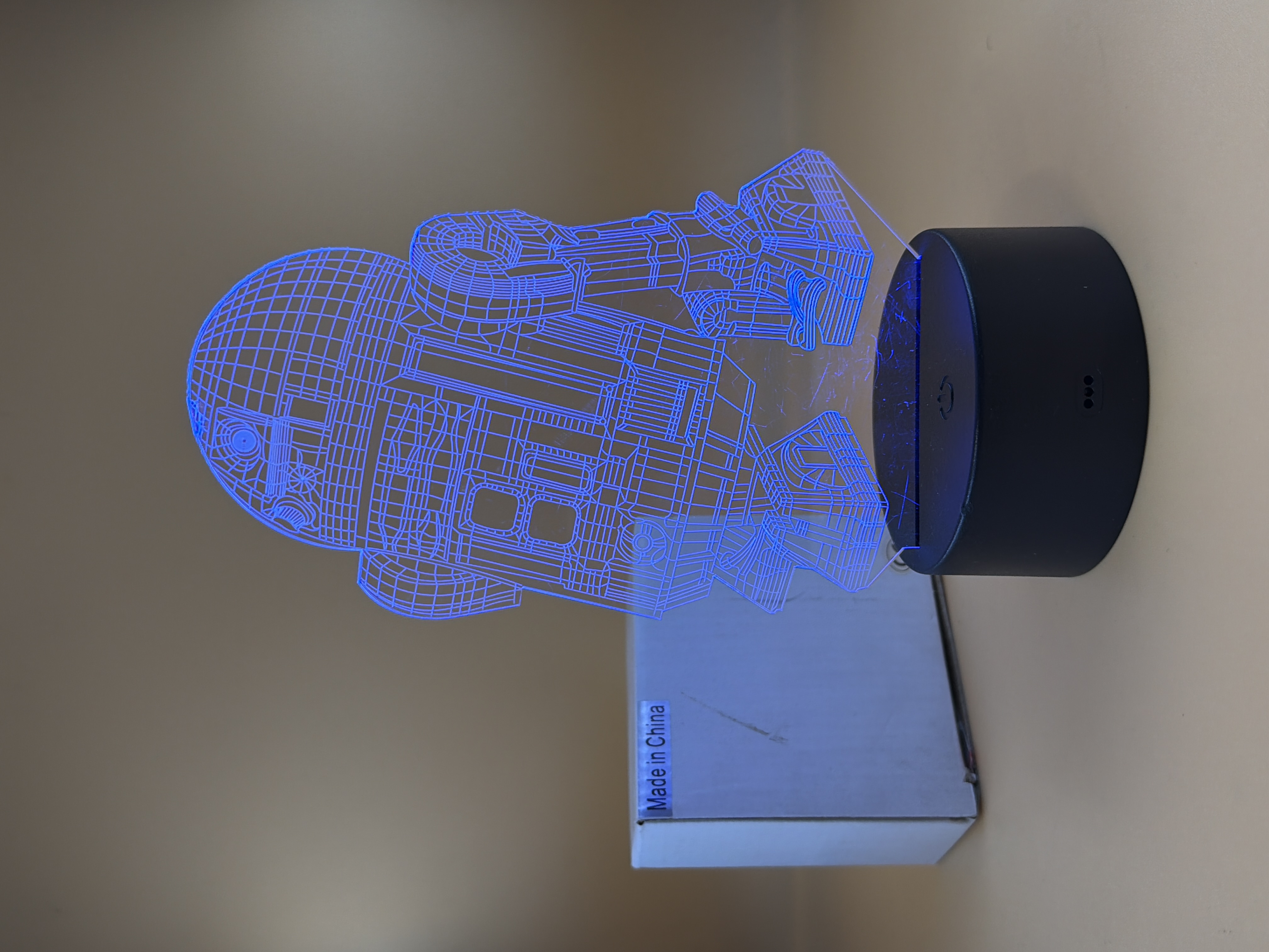 Lampe 3D R2-D2 Star Wars