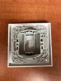 Plaque Schneider Electric Odace blanche avec cache — photo 2