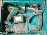 Lot outillage Makita LXT 18V perceuse perforateur batterie — photo 2