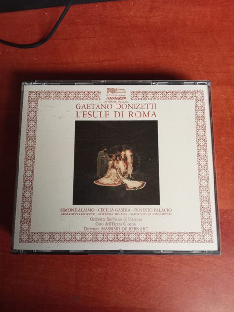 CD Gaetano Donizetti L'Esule di Roma
