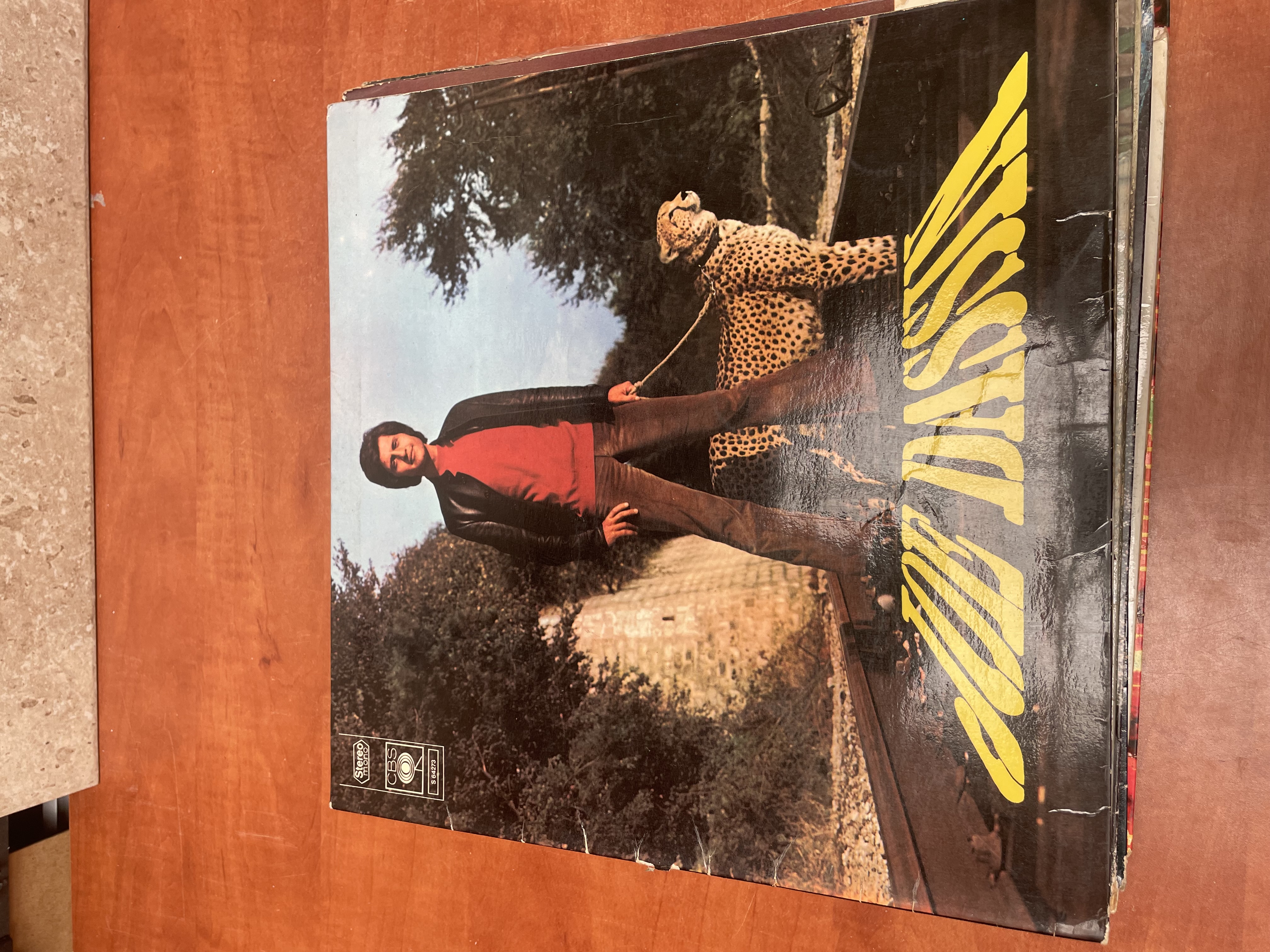 Vinyle Joe Dassin La Fleur aux dents