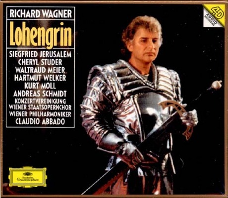 Wagner Lohengrin 3 CD Claudio Abbado Deutsche Grammophon