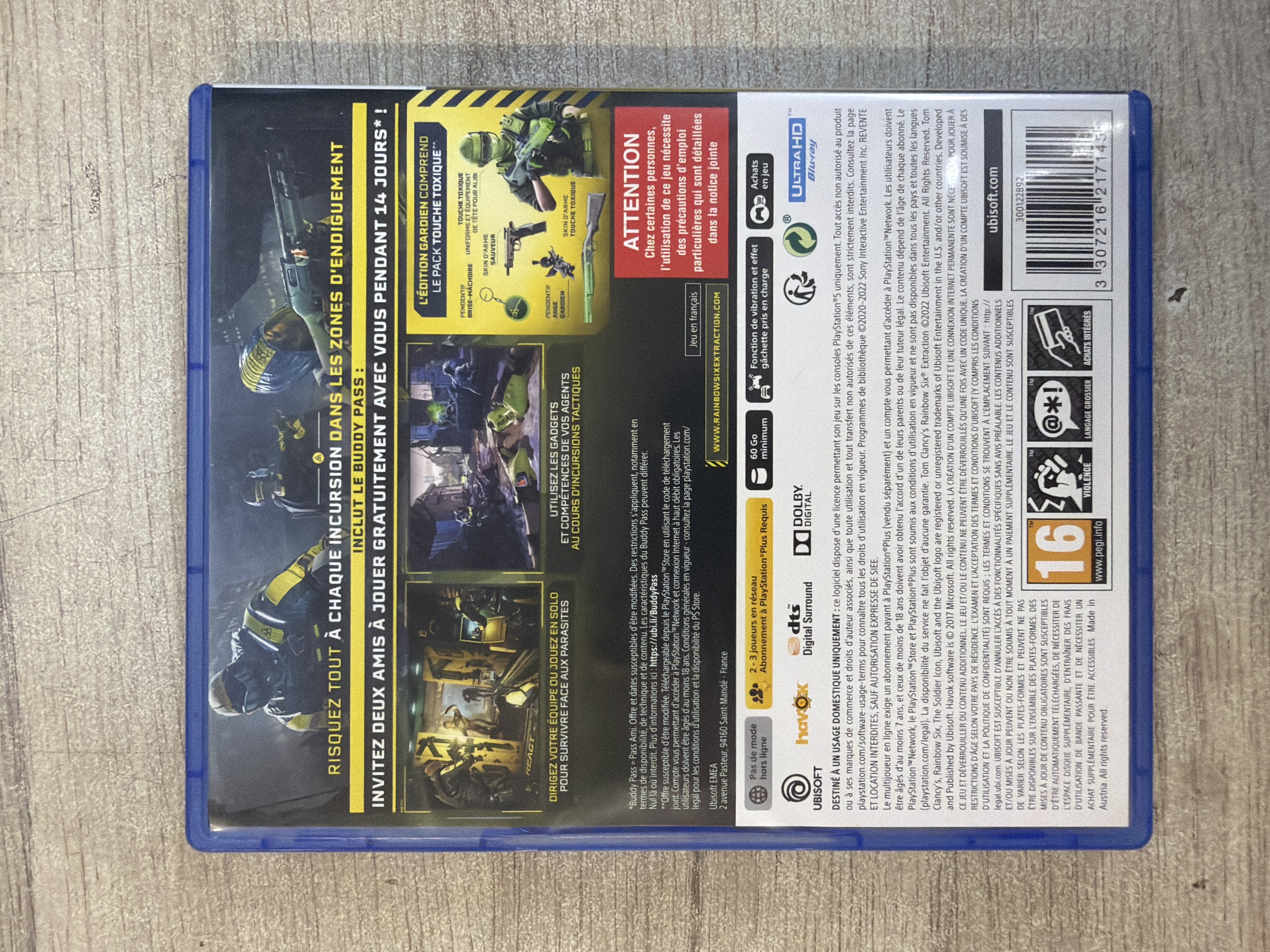 Tom Clancy's Rainbow Six Extraction Édition Gardien PS5 — photo 2