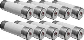 Lot de 3 fusibles céramique Zenitech 8,5 x 23 mm 2A