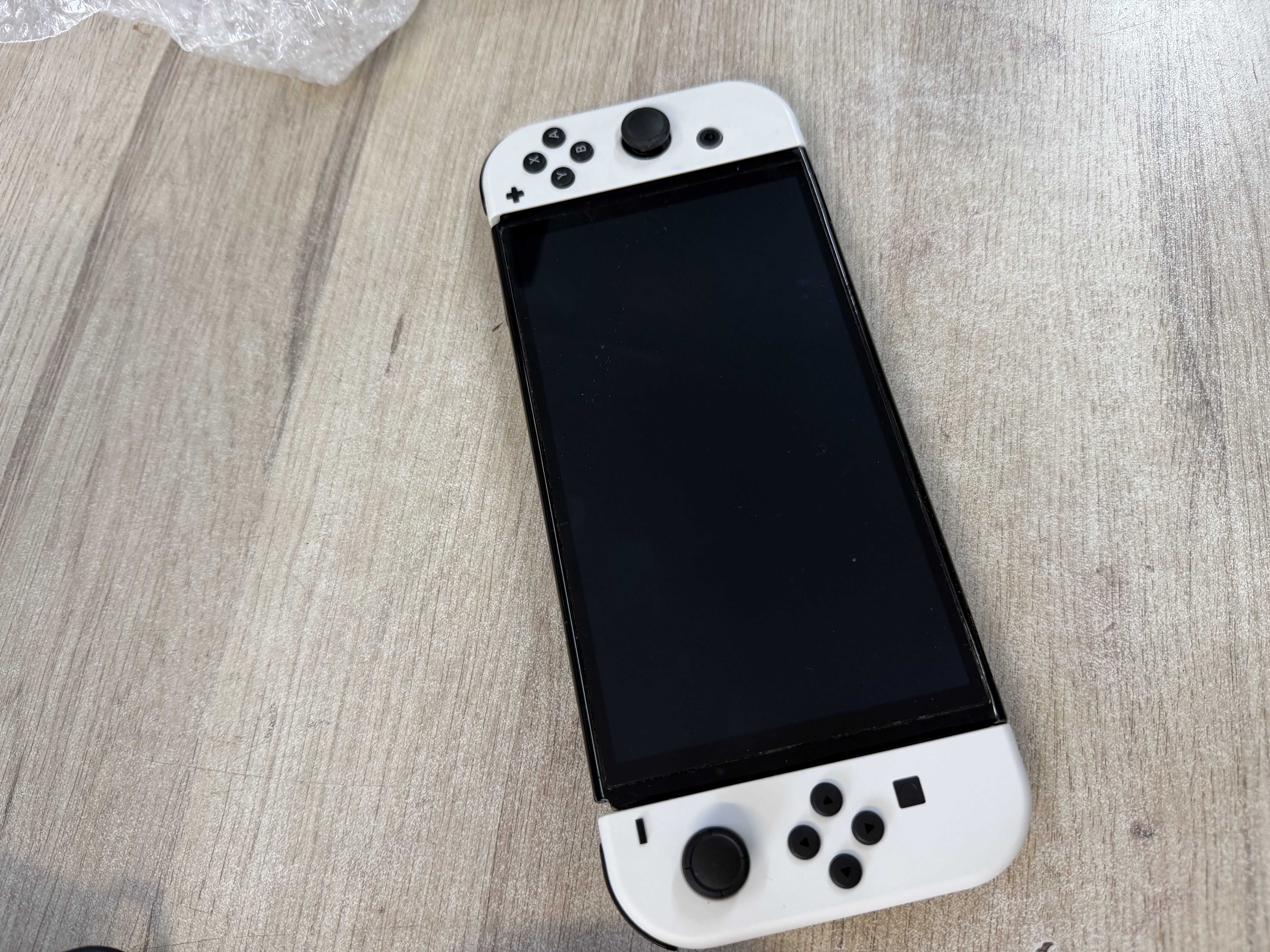Nintendo Switch OLED blanche avec dock — photo 2