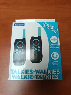 Lexibook Talkies-Walkies (Walkie-Talkies) portée 5 km, son digital
