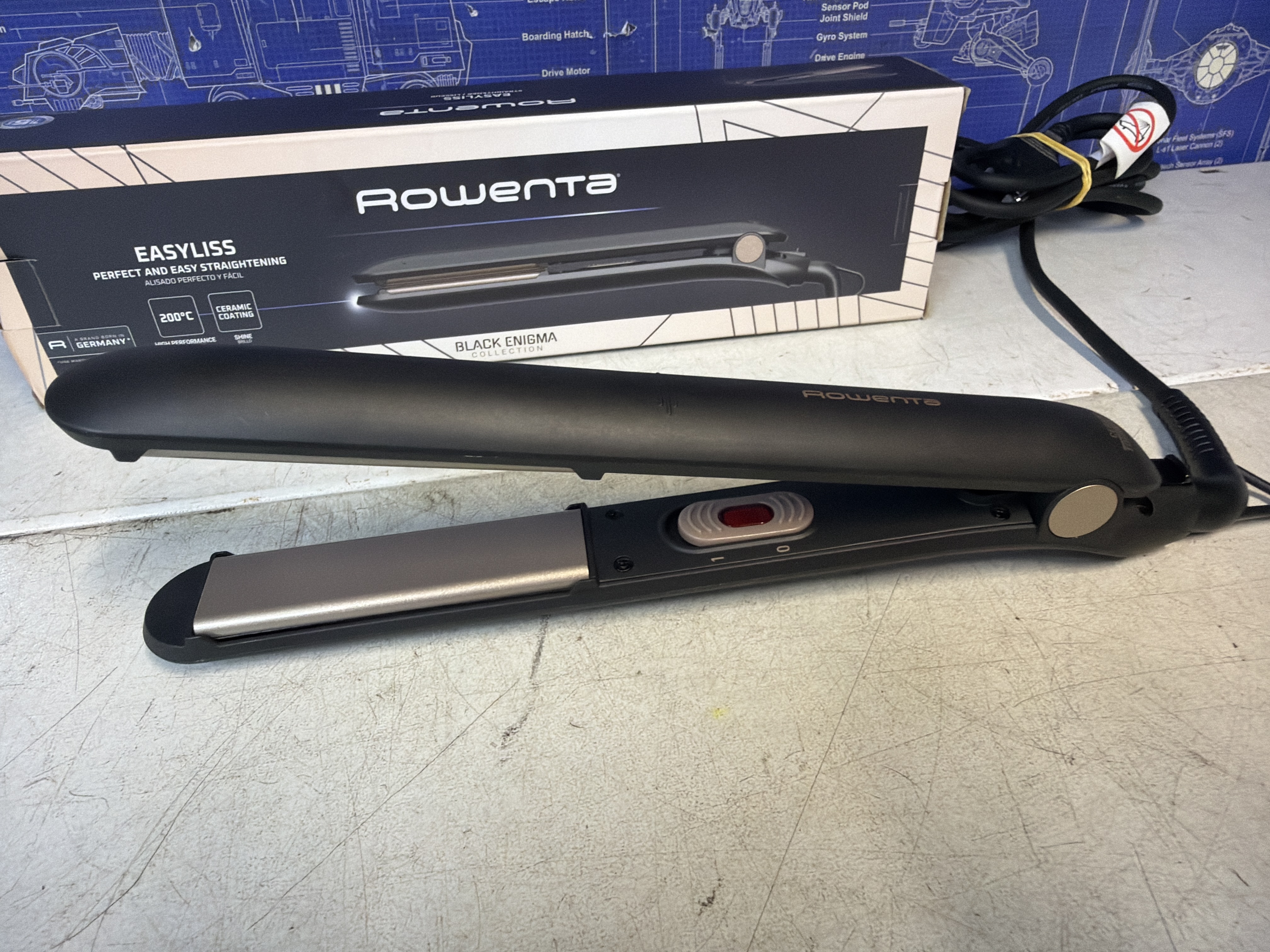 Lisseur Rowenta Easyliss Black Enigma 200°C — photo 2