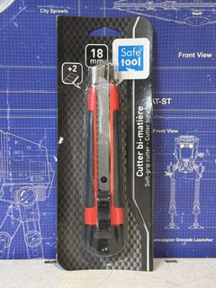 Cutter Safe Tool Cut'n Stop 18 mm bi-matière 2 en 1