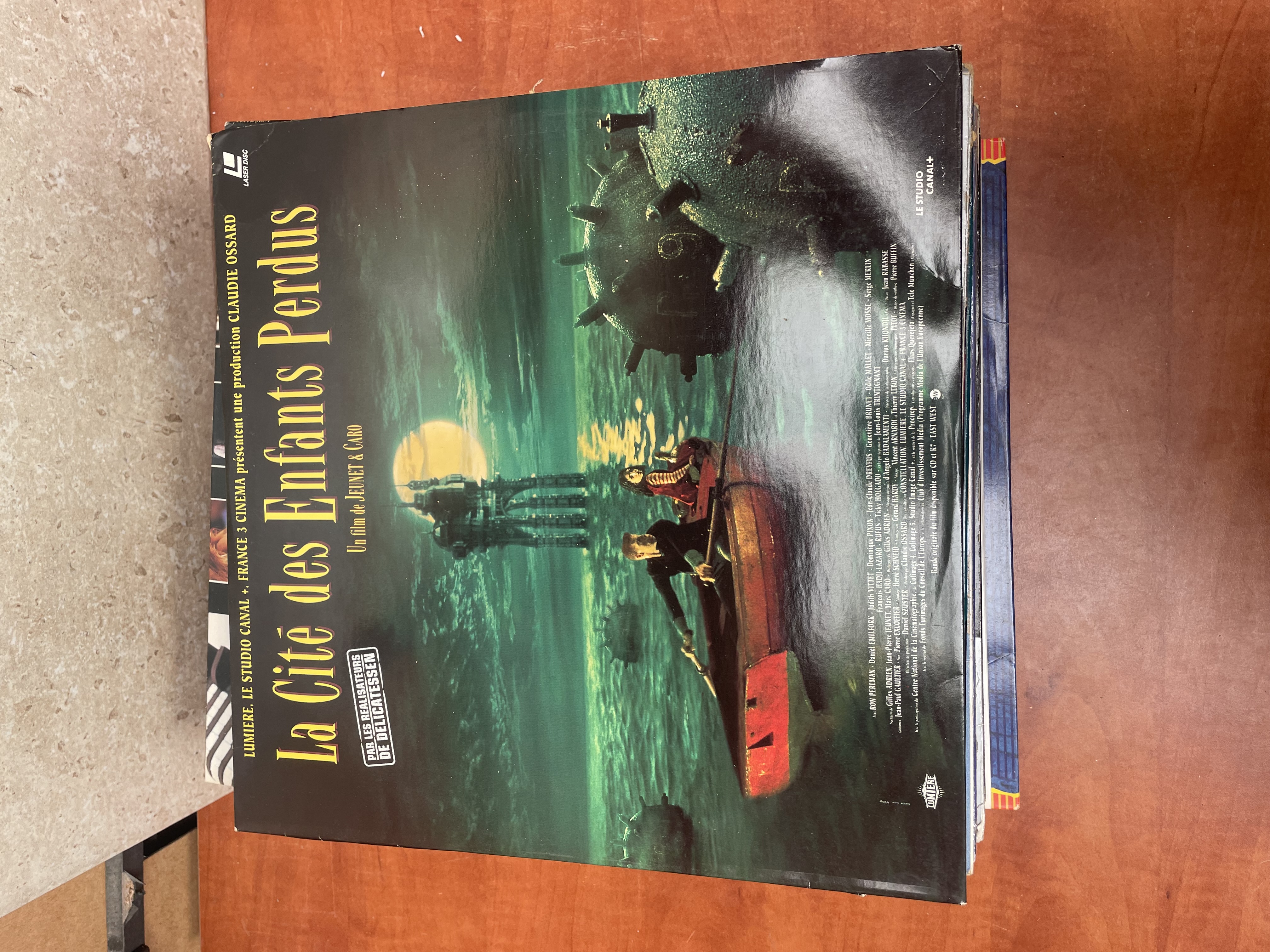 LaserDisc La Cité des enfants perdus Canal+ Vidéo