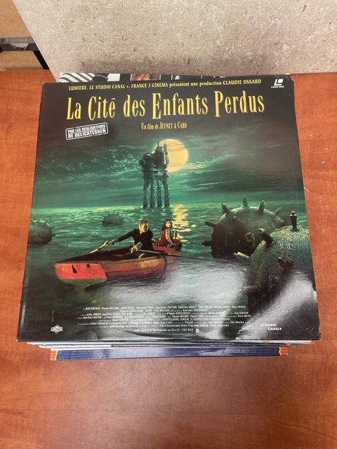 LaserDisc La Cité des enfants perdus Canal+ Vidéo