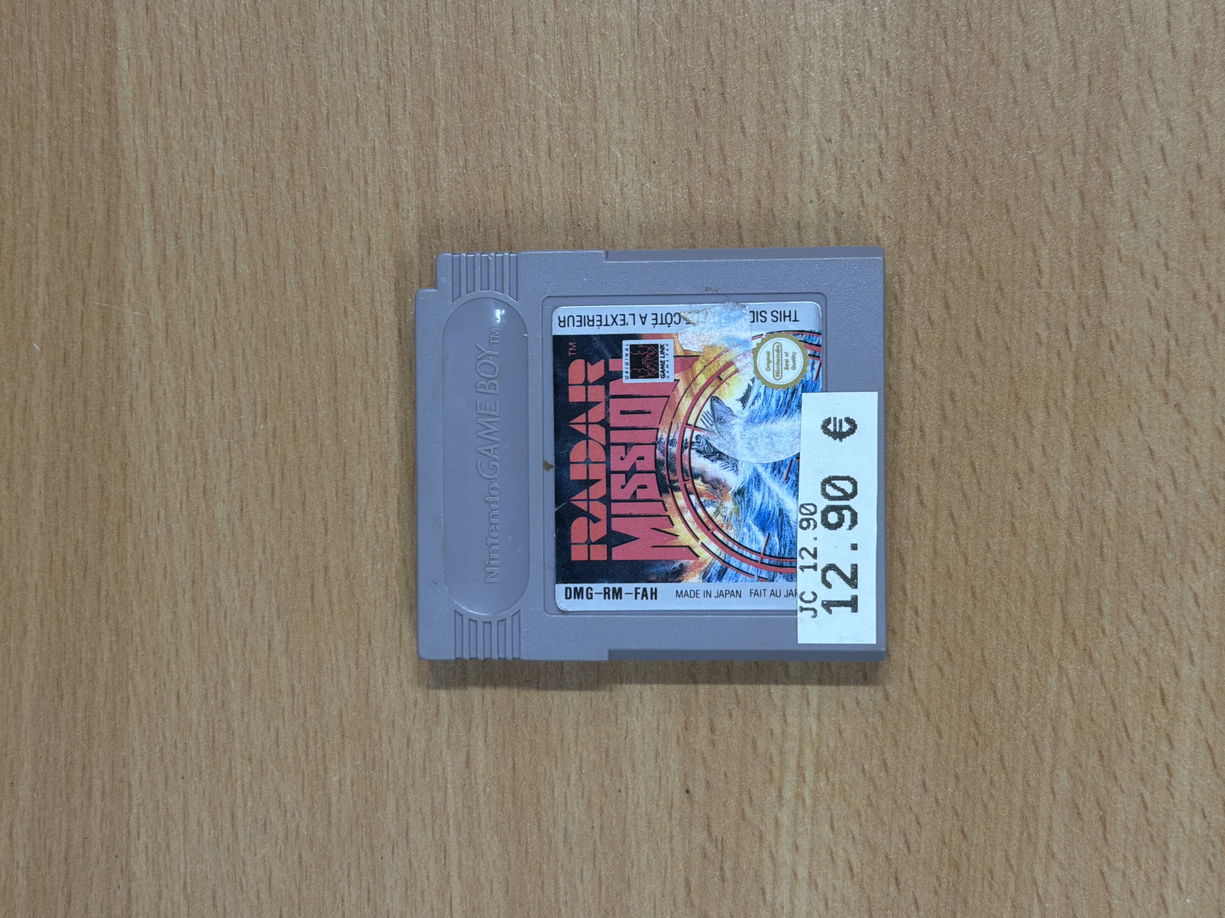 Radar Mission Nintendo Game Boy