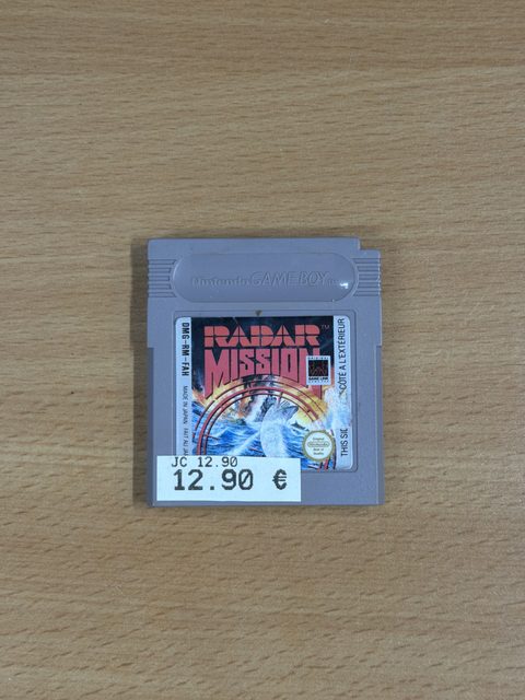 Radar Mission Nintendo Game Boy