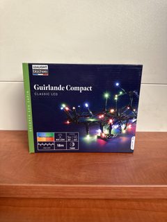 Guirlande Compact Classic LED multicolore extérieur 18 m
