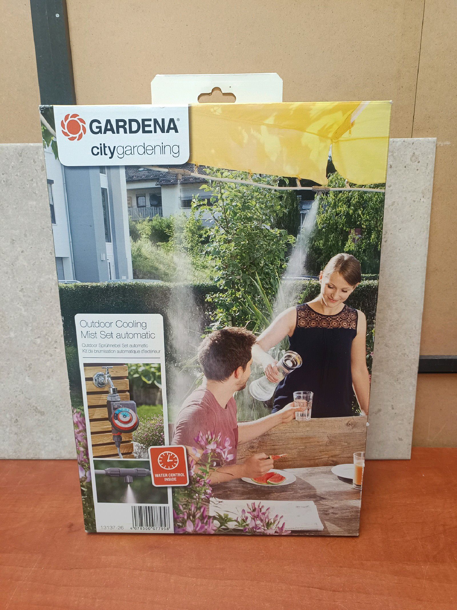 GARDENA CityGardening Outdoor Cooling Mist Set automatic