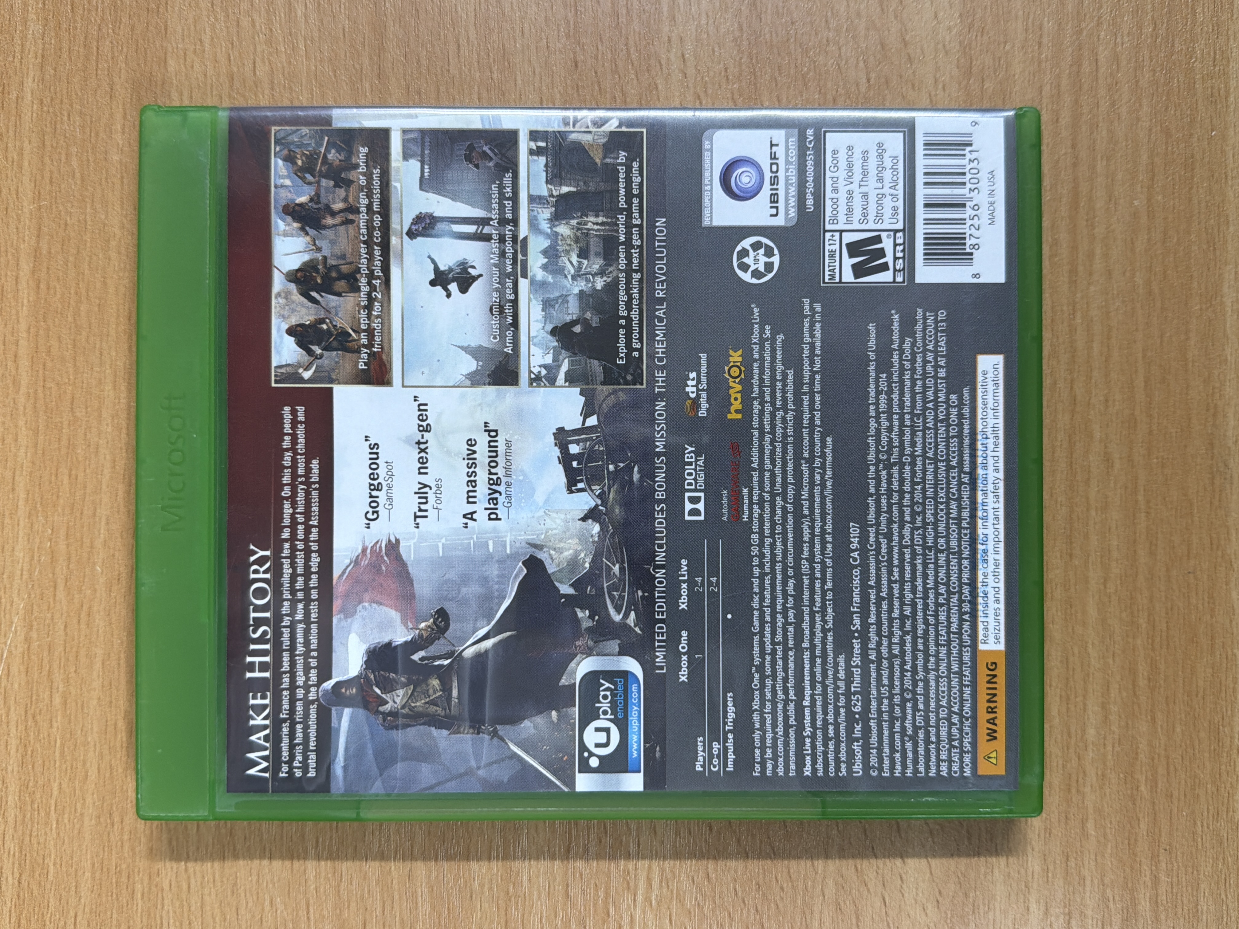Assassin's Creed Unity Limited Edition Xbox One — photo 2