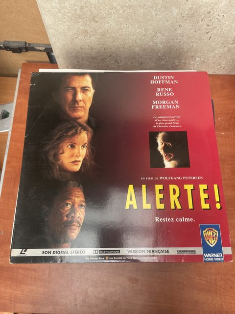 LaserDisc Alerte ! version française Warner Home Video