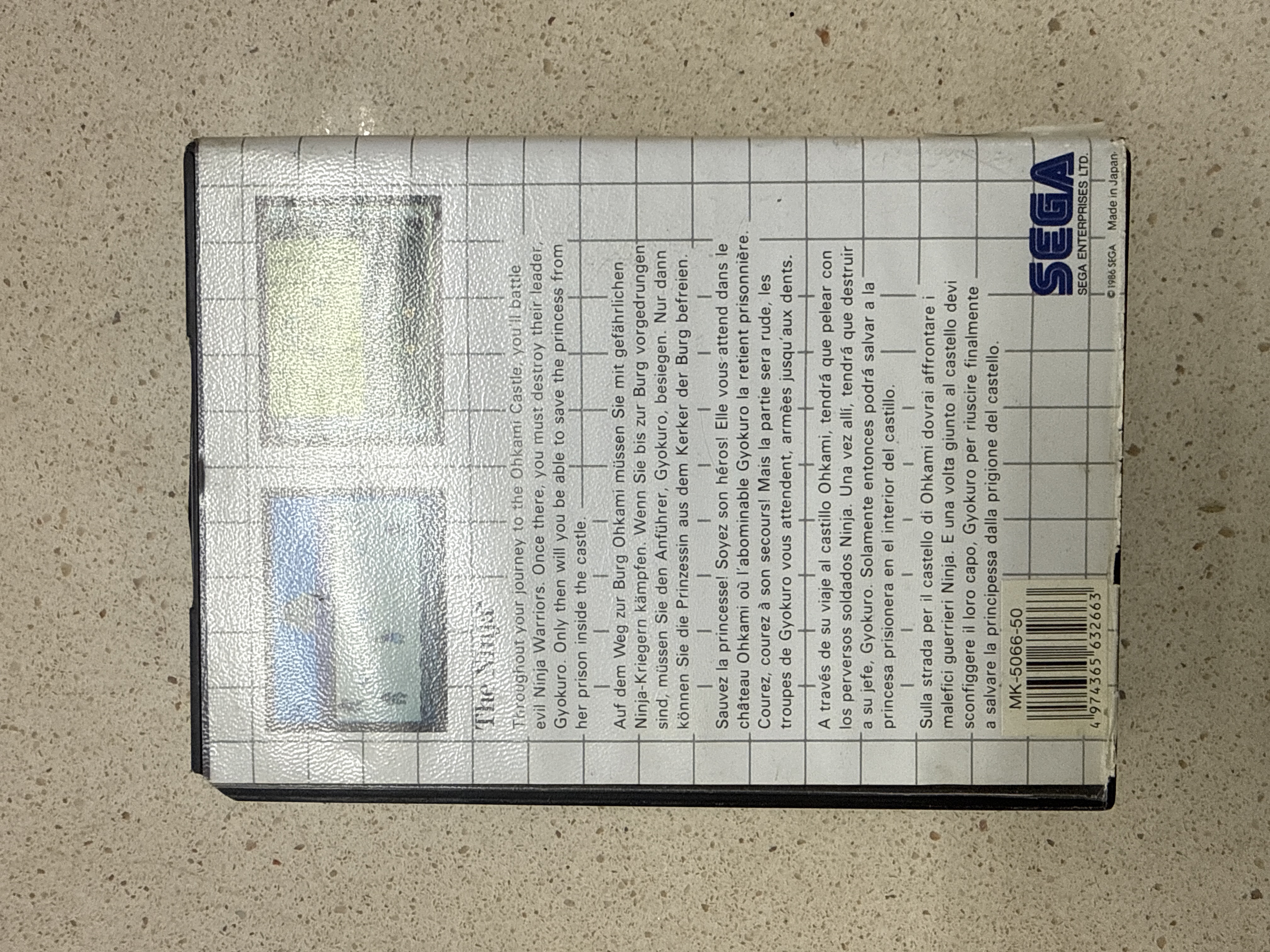 SEGA The Ninja - The Mega Cartridge — photo 3