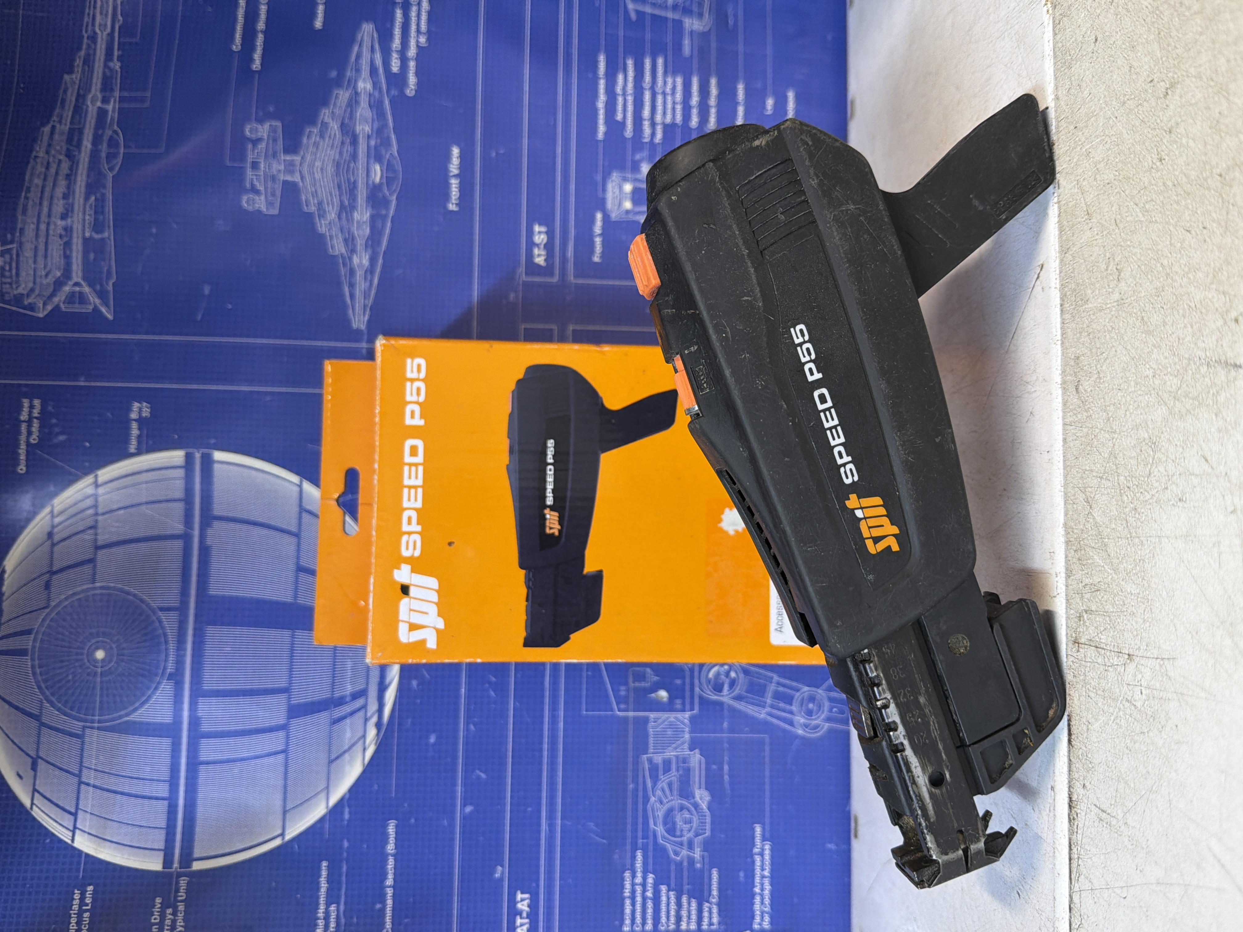 Spit Speed P55 Easy Click adaptateur vis en bande pour P18