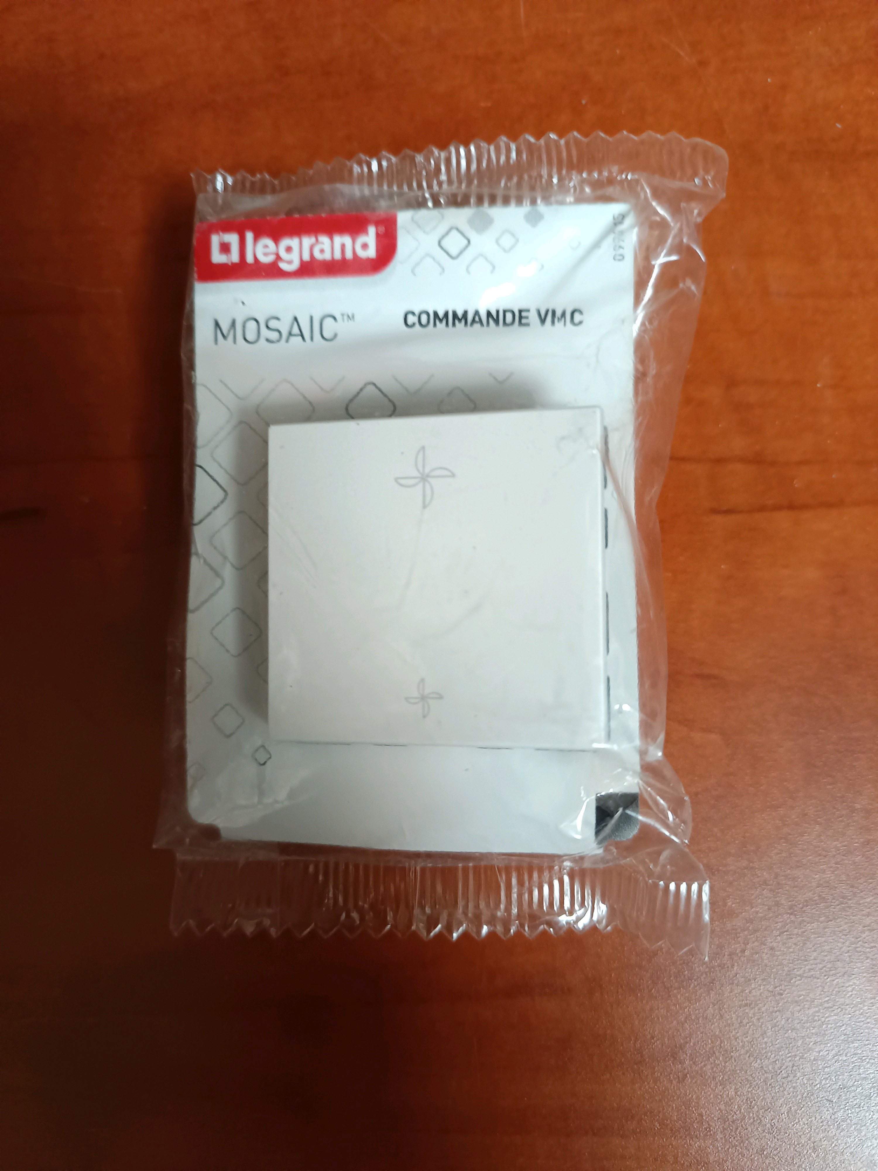 Legrand Mosaic Commande VMC