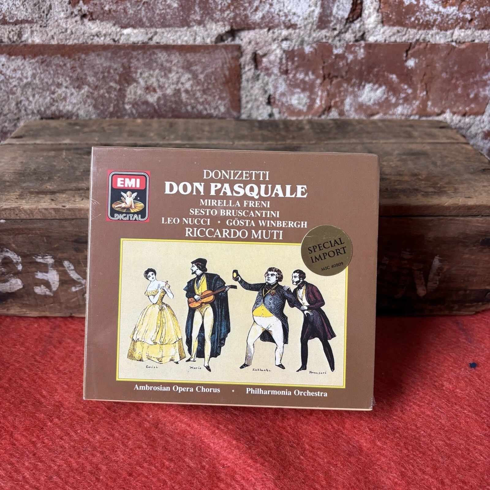 Don Pasquale Gaetano Donizetti double CD
