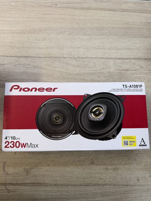 Pioneer TS-A1081F – Haut-parleurs coaxiaux 4"/10 cm 230W Max