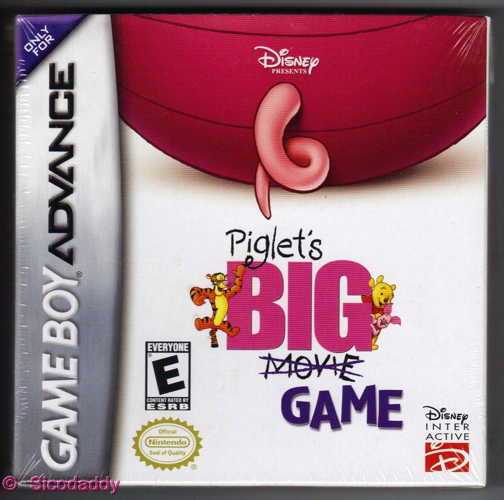 Disney Piglet's Big Game Advance Game Boy Advance