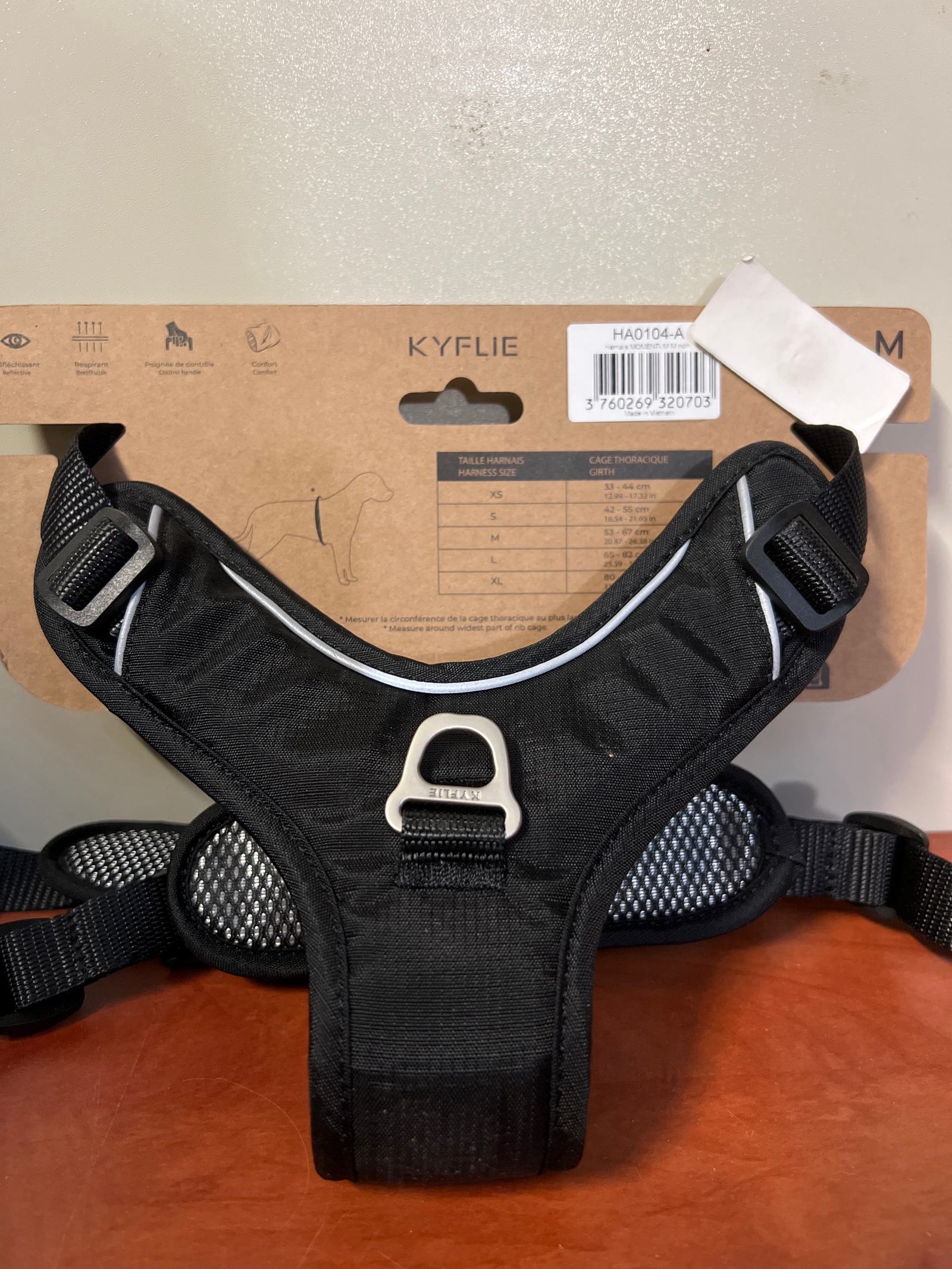 KYFLIE Harnais pour chien HA0104-A - Taille M