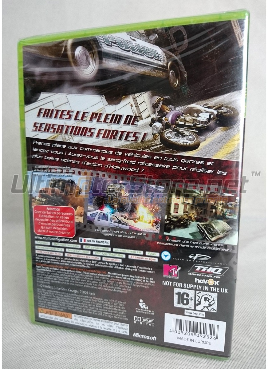 Stuntman 2 Ignition Xbox 360
