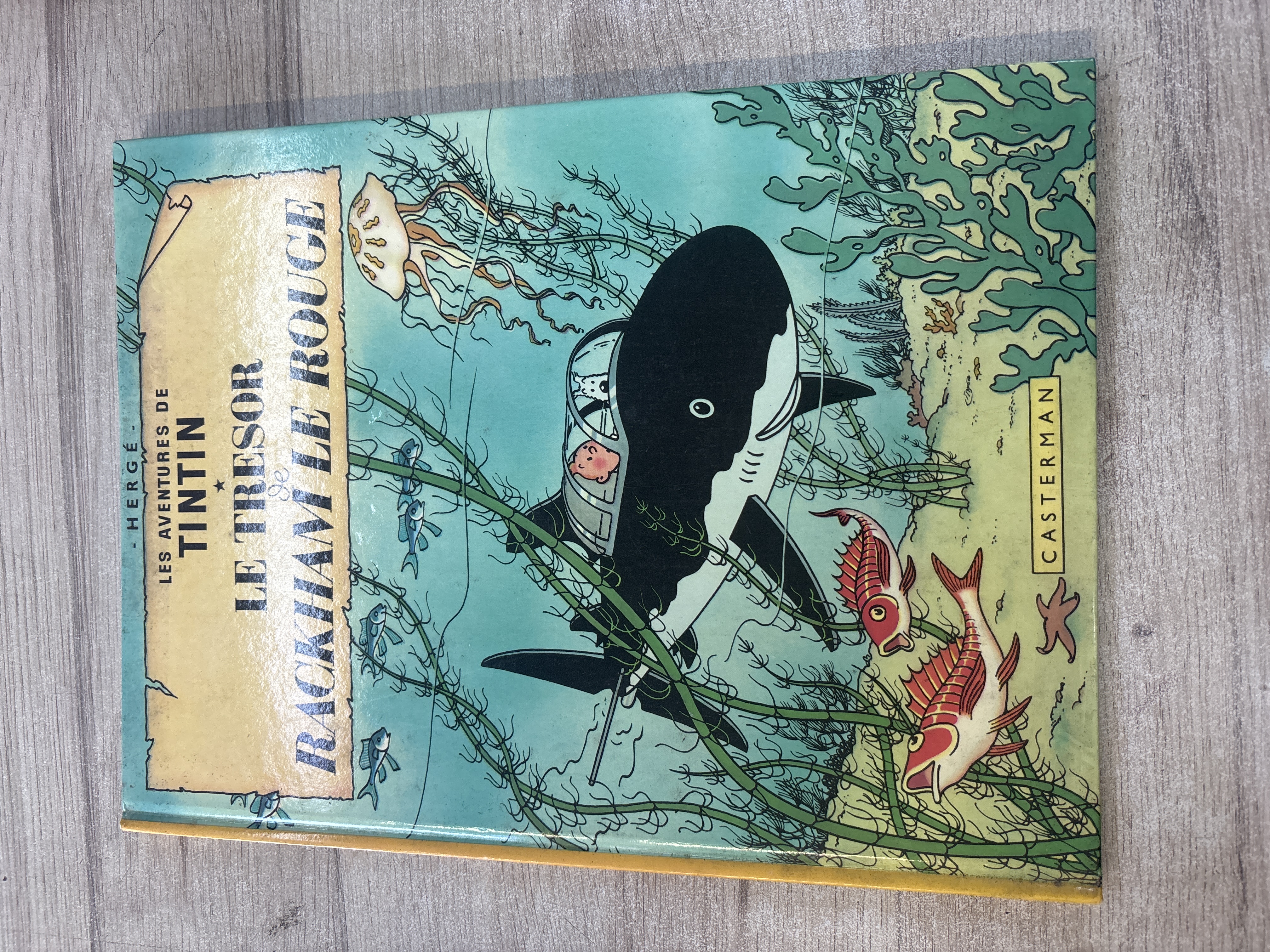 Hergé Les Aventures de Tintin L'Île Noire - Casterman