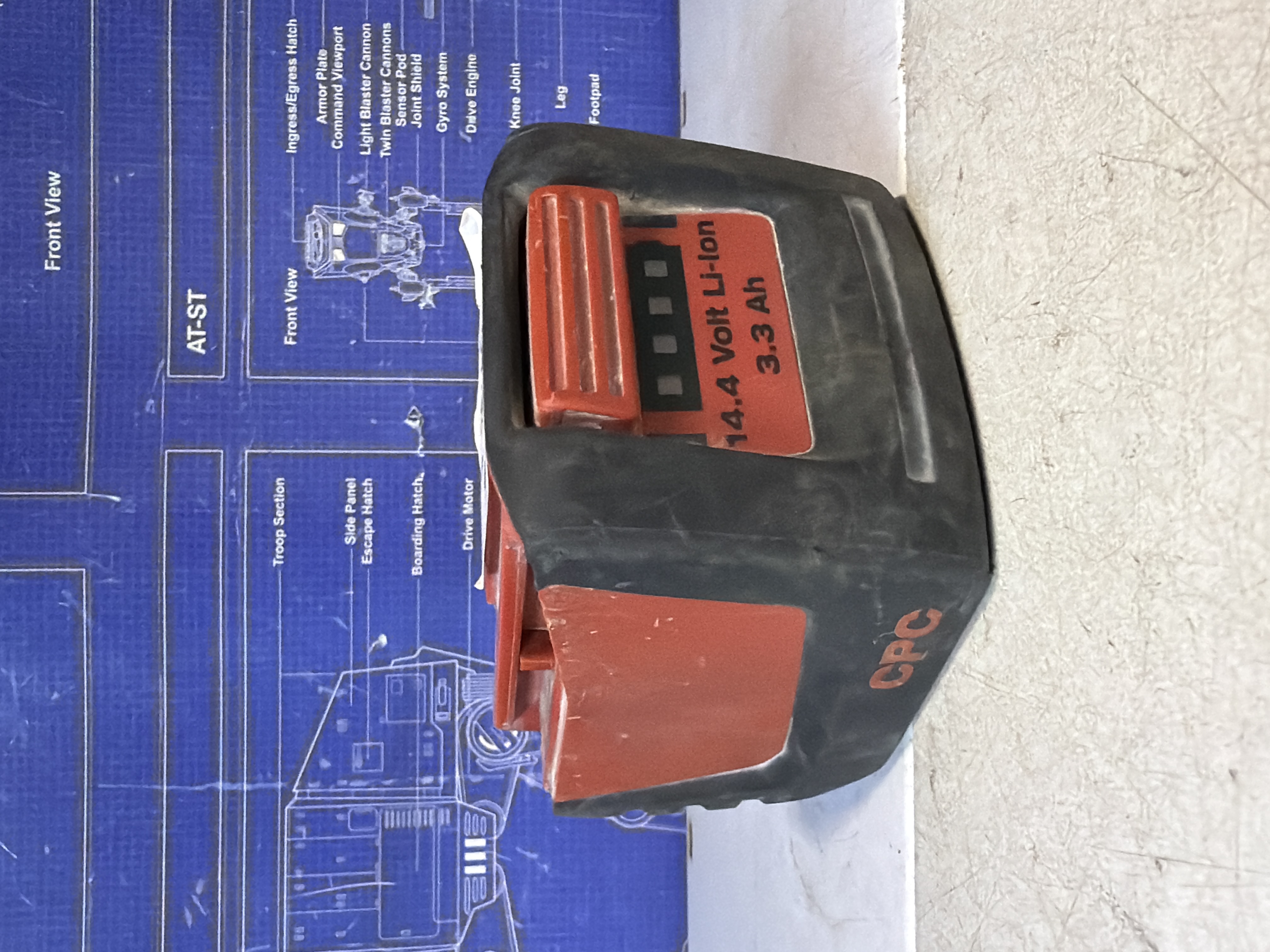 Batterie Hitachi B 14/3.3 Li-Ion 14,4V 3,3 Ah pour outillage électroportatif