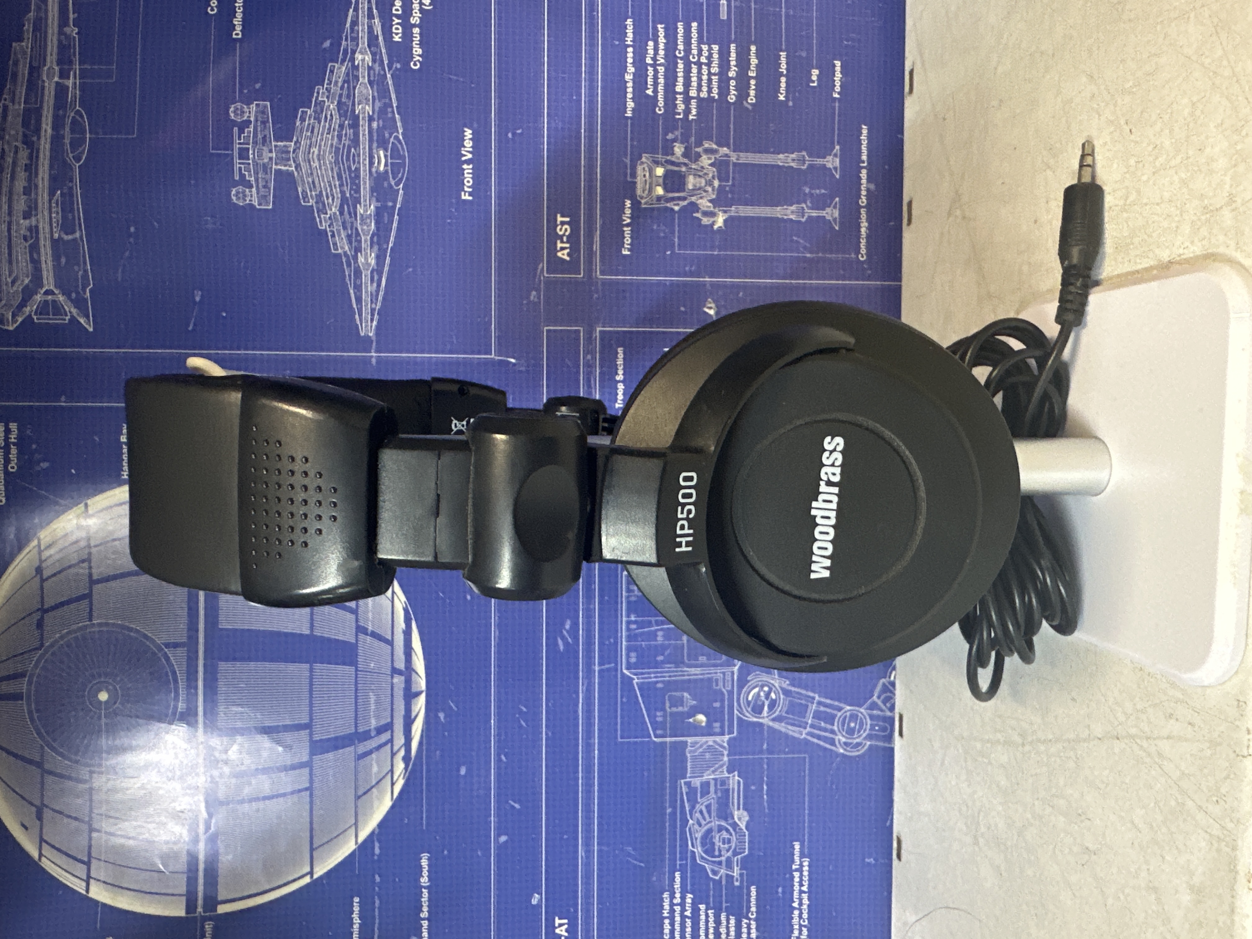 Casque audio filaire Woodbrass HP500