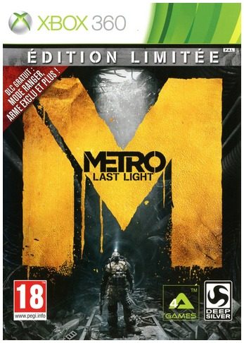 Metro Last Light Édition Limitée Xbox 360