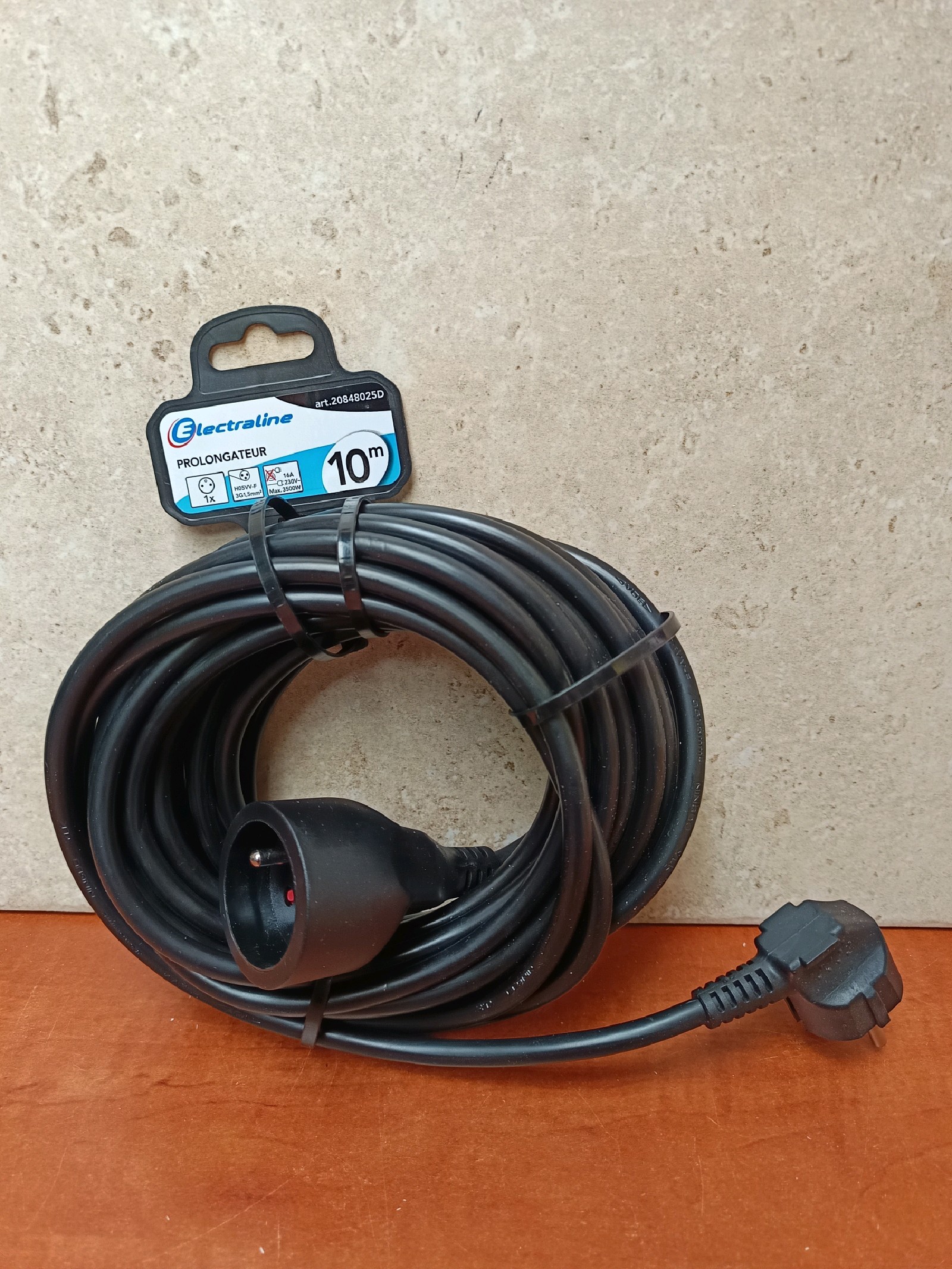 Electraline Prolongateur électrique 10 m