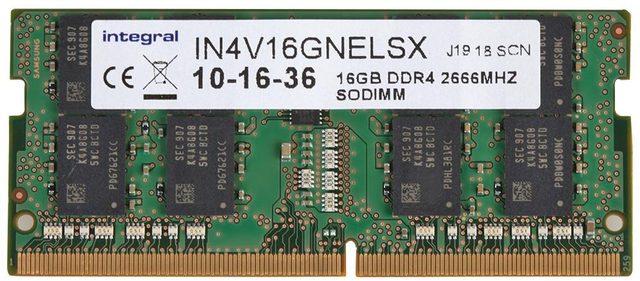 Barrette mémoire RAM Integral DDR4 16 Go 2666 MHz PC ordinateur