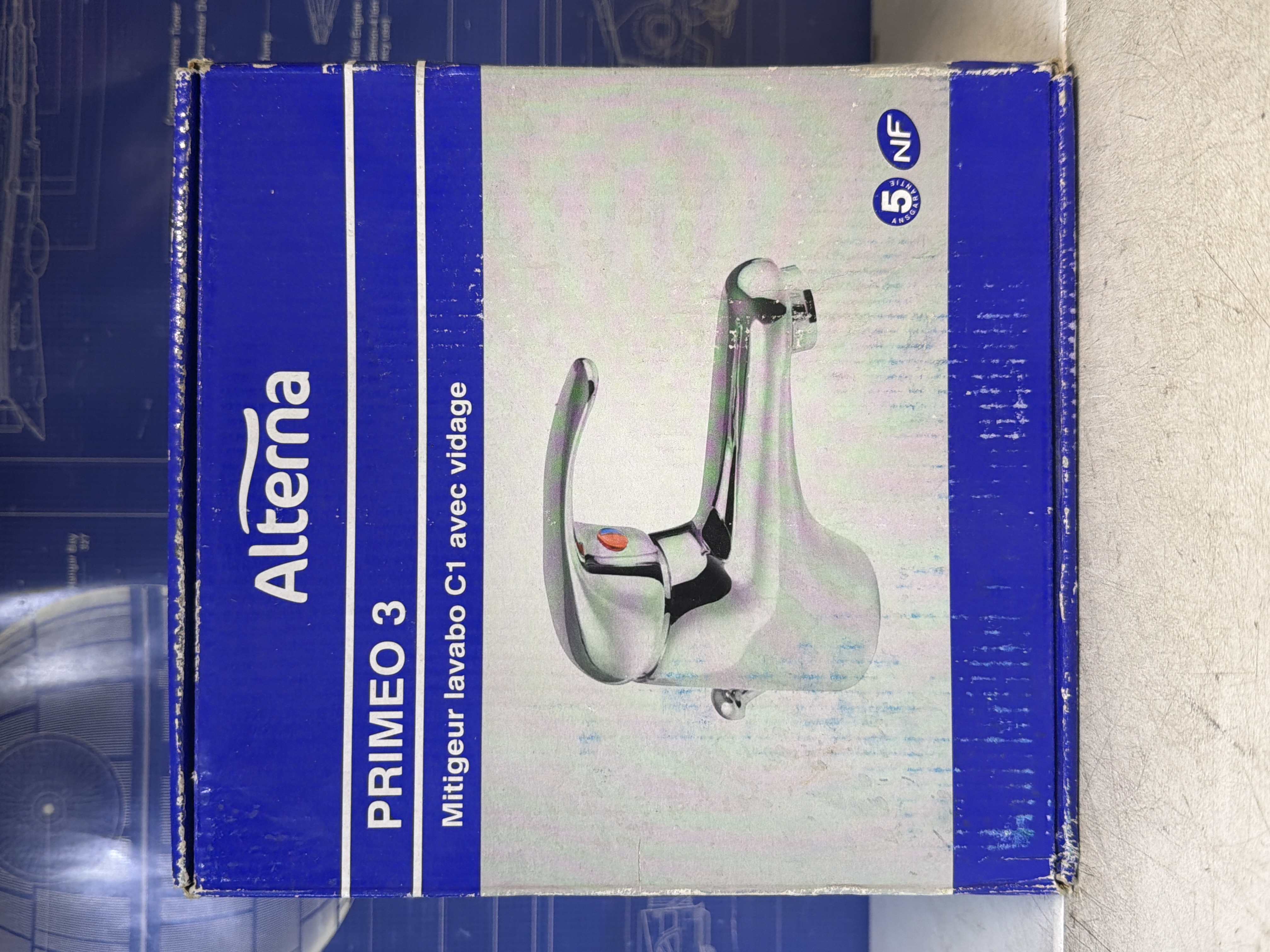 Mitigeur lavabo Alterna Primeo 3 C1 avec vidage